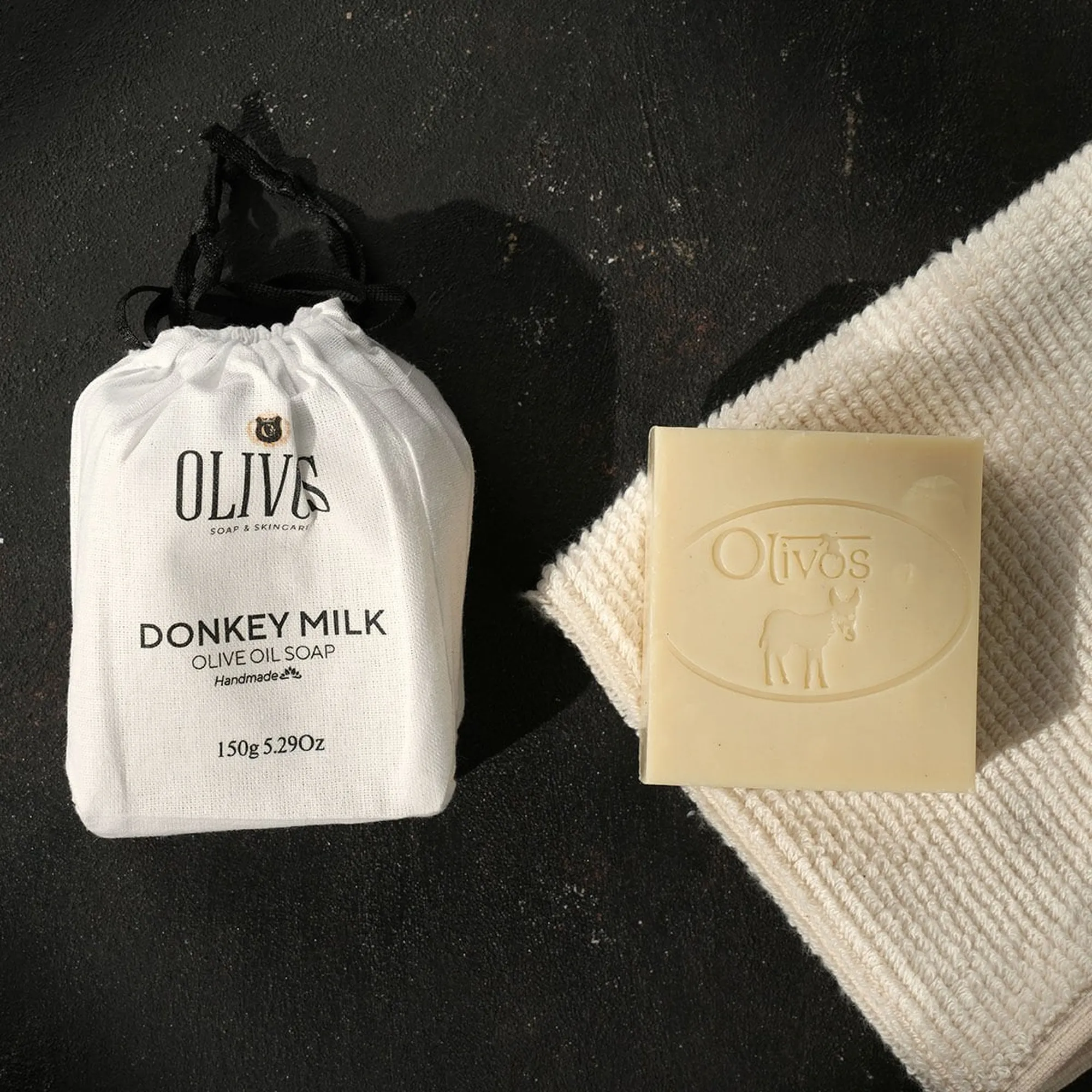 Olivos Donkey Milk Olive Oil Soap, 5.29 oz.
