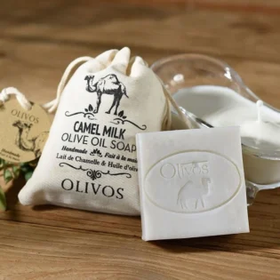 Olivos Camel Milk Olive Oil Soap, 5.29 oz.