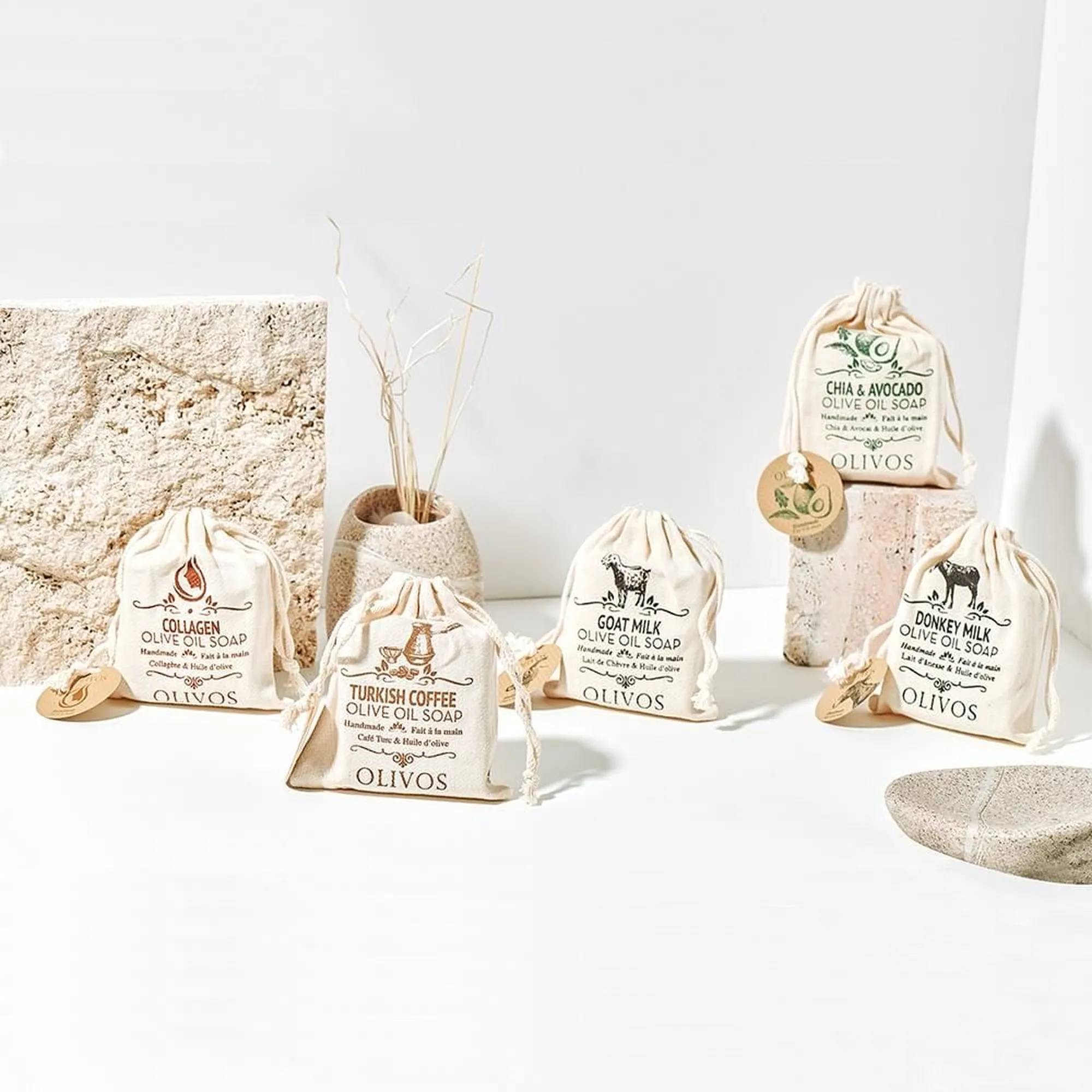 Olivos Camel Milk Olive Oil Soap, 5.29 oz.