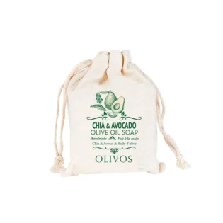 Olivos Chia & Avocado Olive Oil Soap, 5.29 oz.