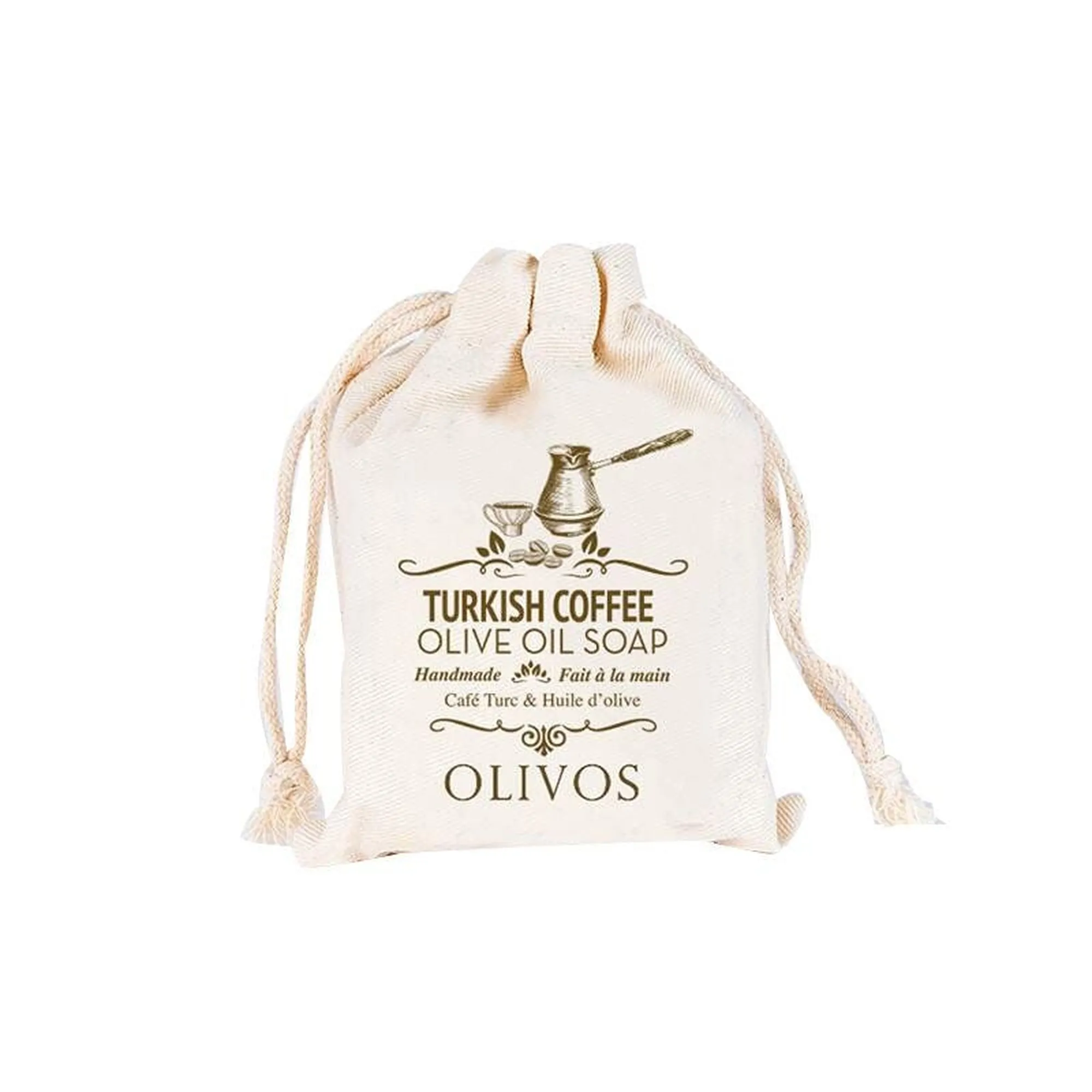 Olivos Turkish Coffee Olive Oil Soap, 5.29 oz.