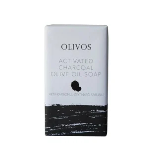 Olivos Activated Charcoal Olive Oil Soap, 4.41 oz.