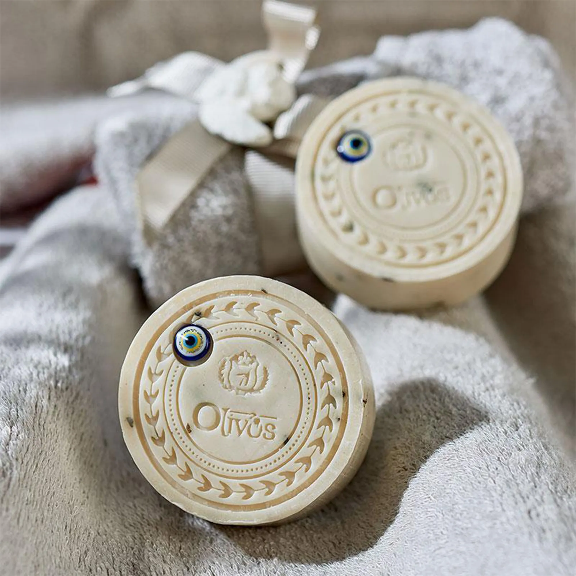 Olivos Amulet Laurel Olive Oil Soap, 3.53 oz.