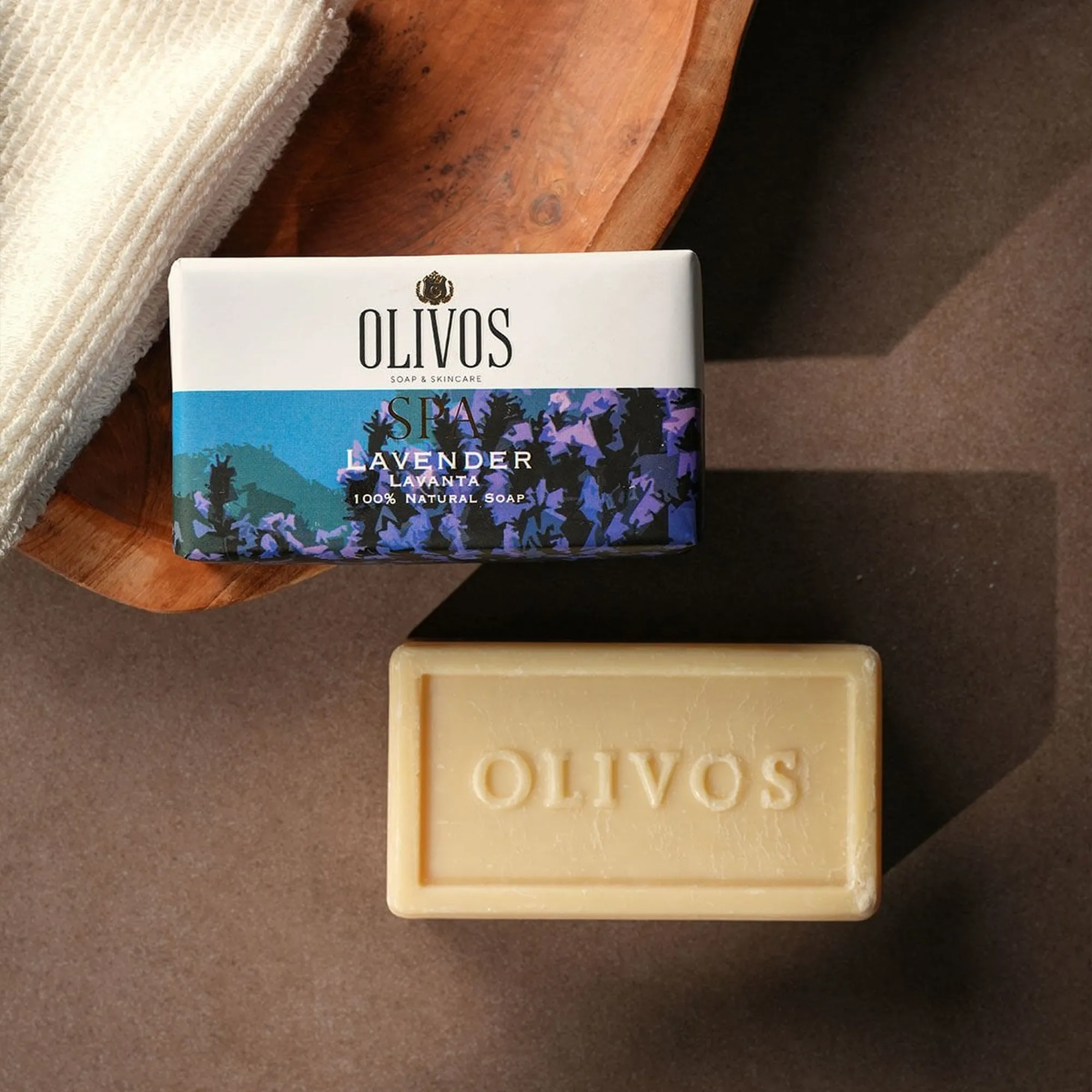 Olivos Spa Lavender Olive Oil Soap, 8.82 oz.