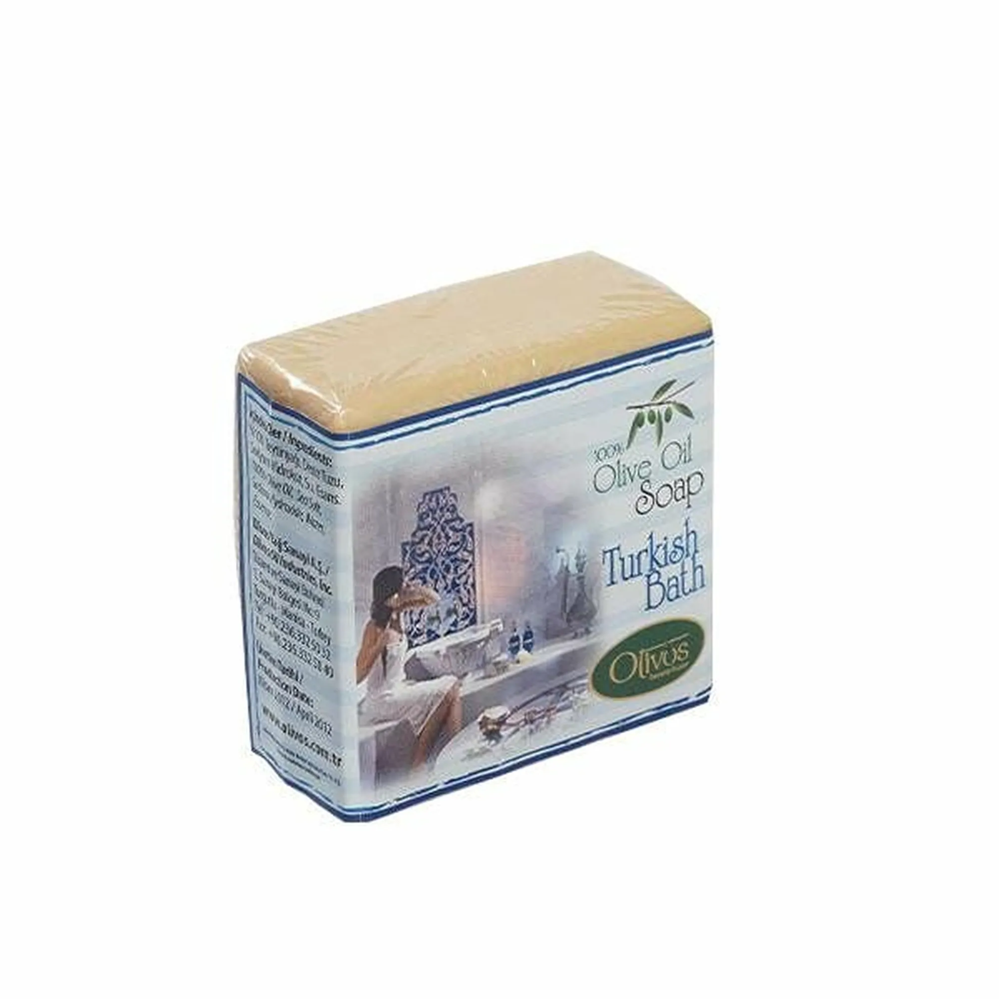 Olivos Turkish Hammam Olive Oil Soap, 4.44 oz.