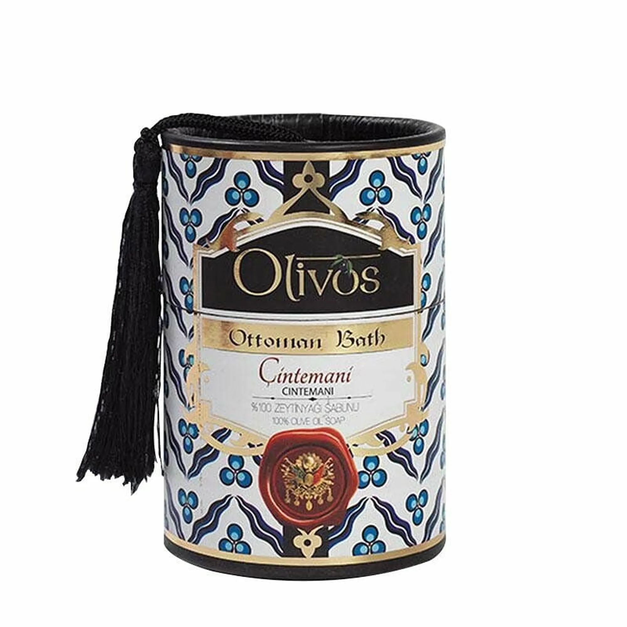 Olivos Ottoman Hammam Cintemani Olive Oil Soap, 2 × 3.53 oz.