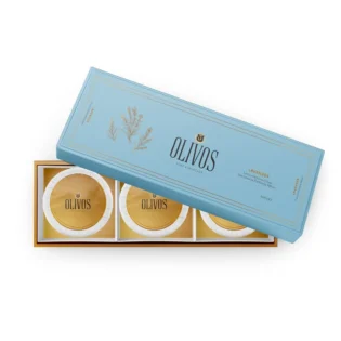 Olivos Luxury Lavender Olive Oil Soap, 3 × 3.53 oz.