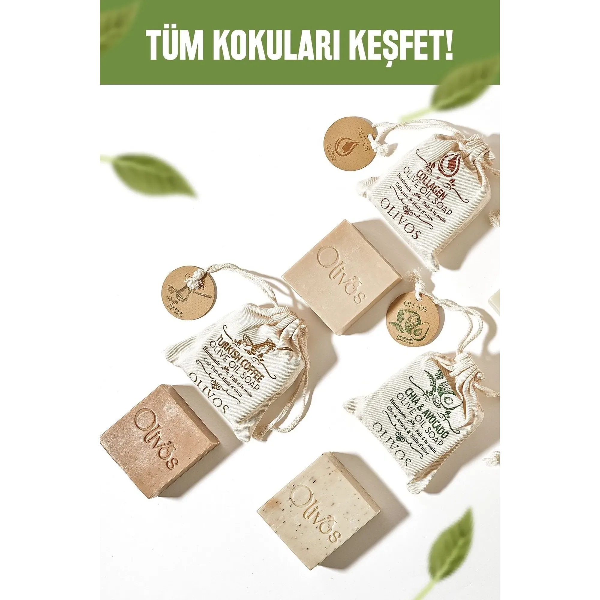 Olivos Goat Milk Olive Oil Soap, 3 × 5.29 oz.