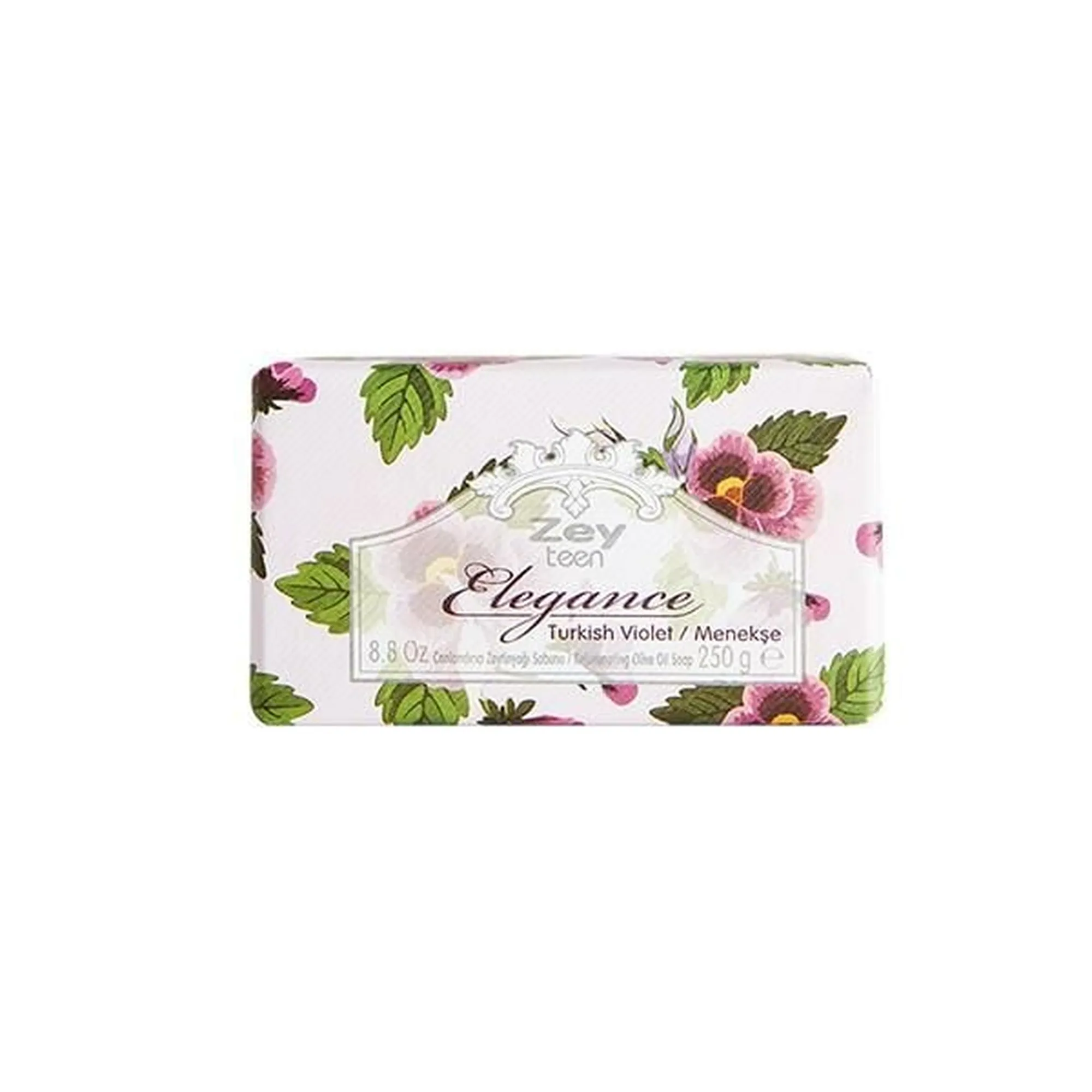 Zeyteen Elegance Violet Olive Oil Soap, 8.82 oz.