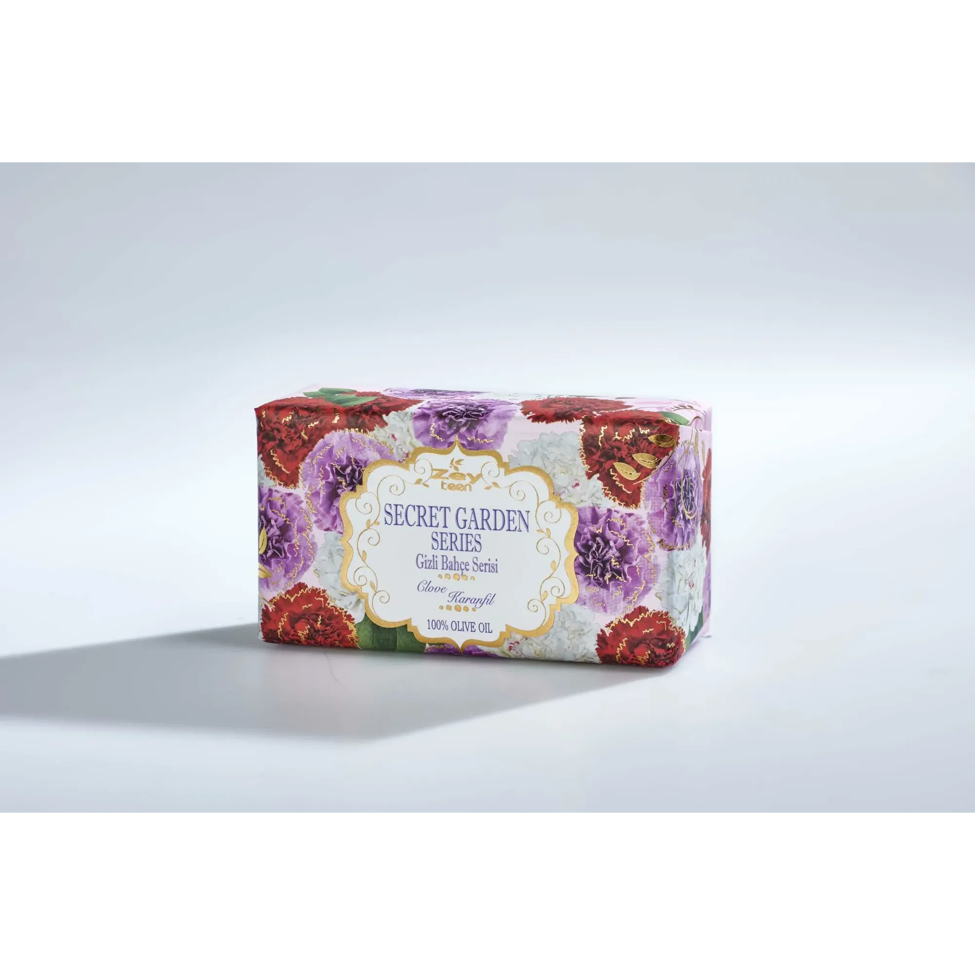 Zeyteen Secret Garden Clove Olive Oil Soap, 8.82 oz.