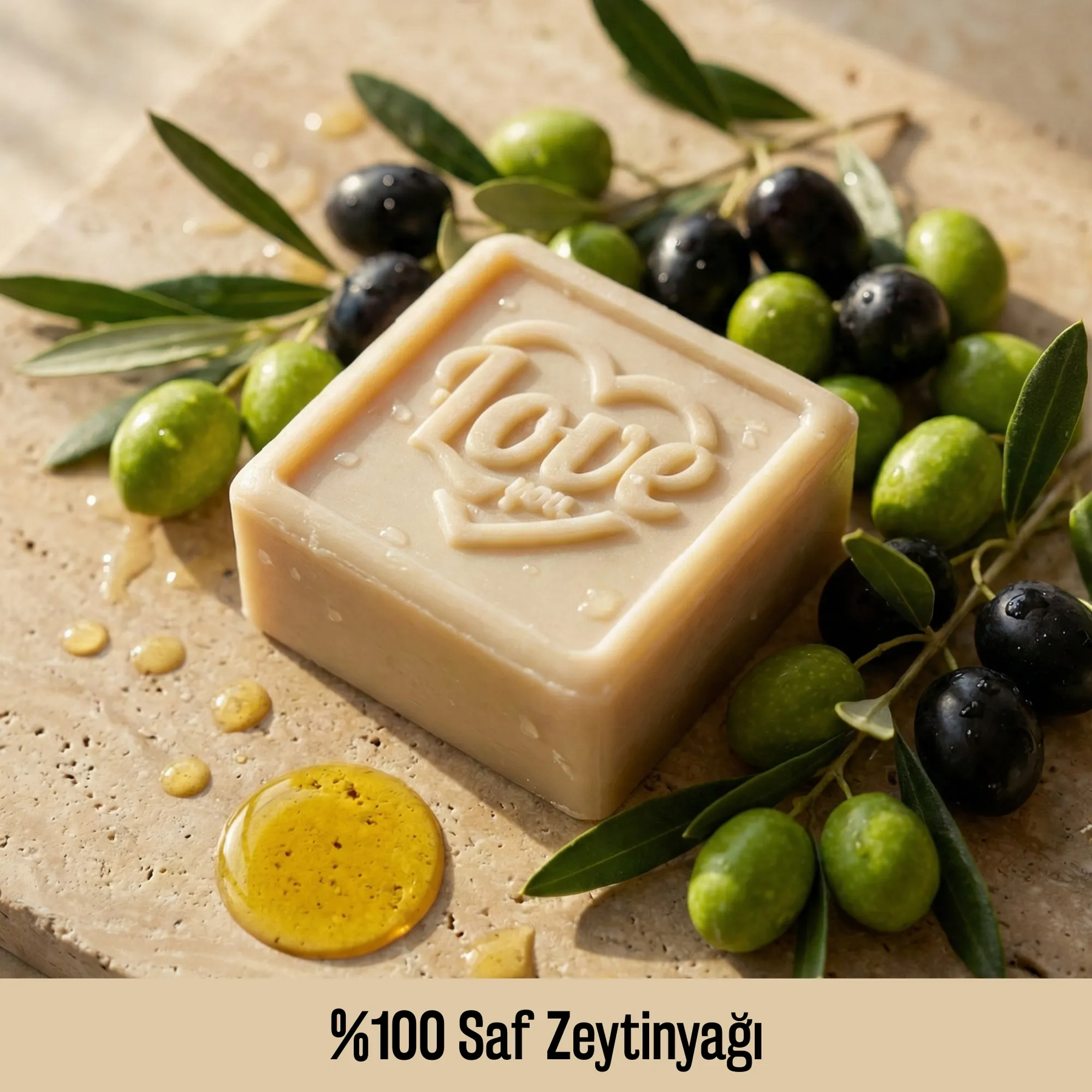 Olivos Love You Orchid Olive Oil Soap, 5.29 oz.