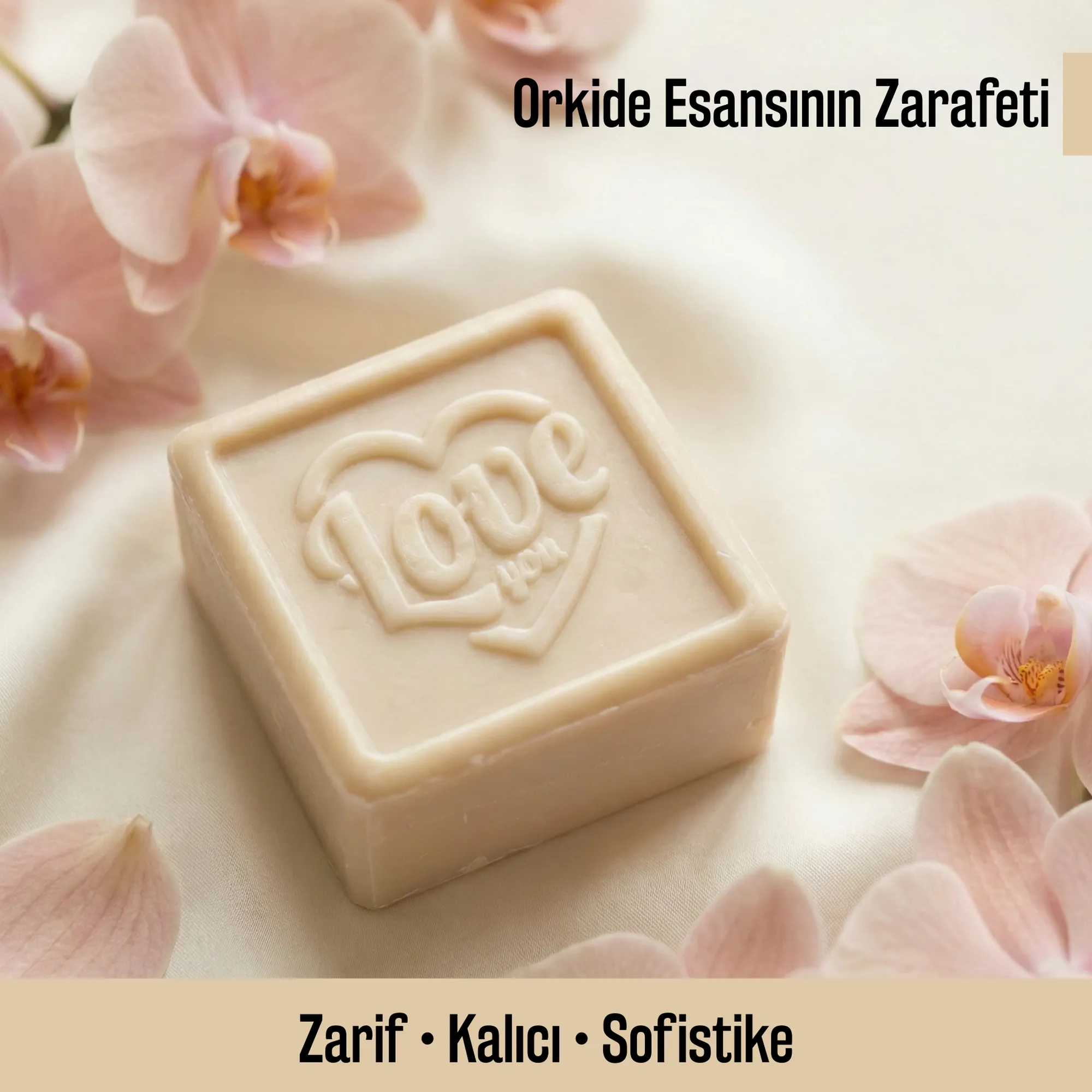 Olivos Love You Orchid Olive Oil Soap, 5.29 oz.