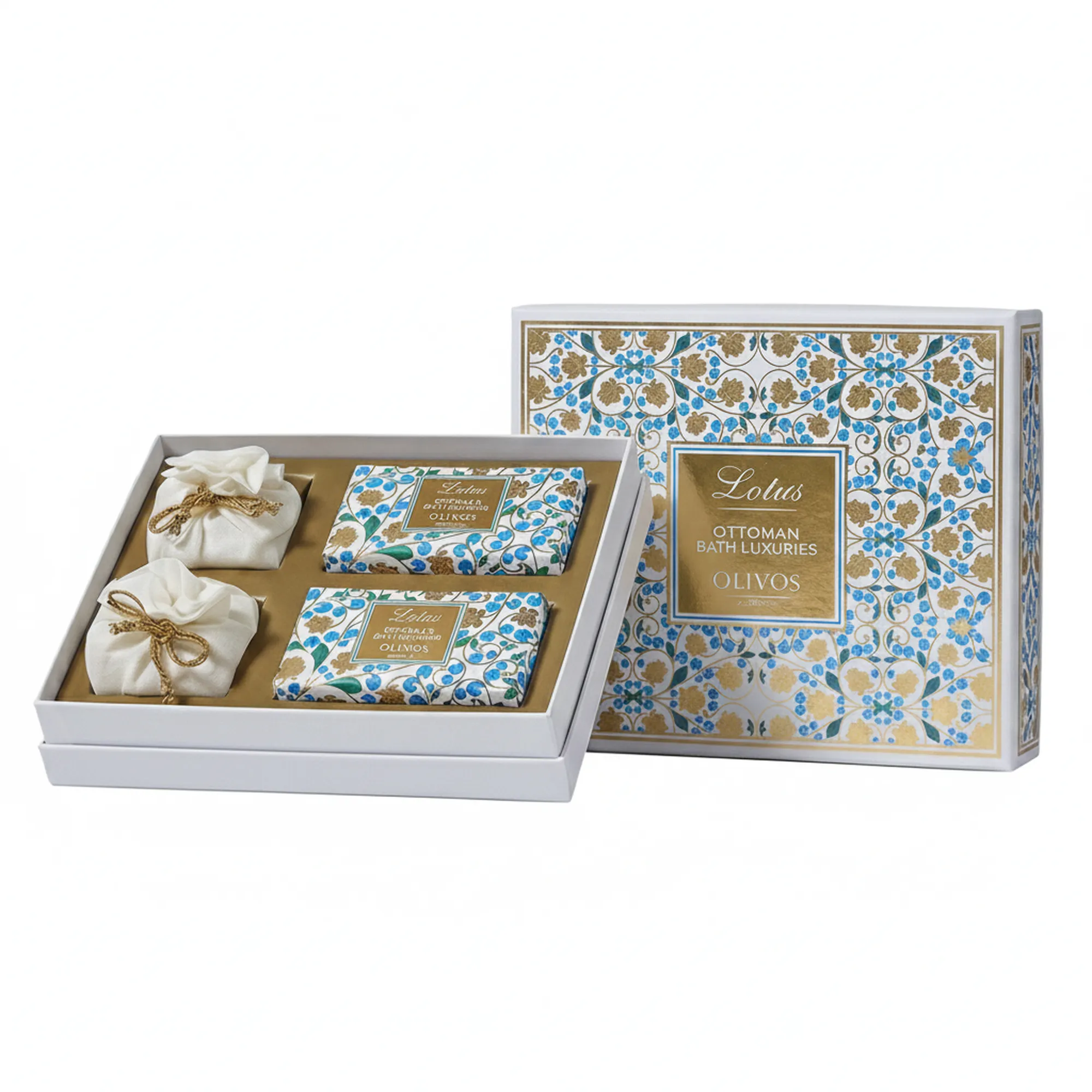 Olivos Ottoman Series Lotus Gift Set