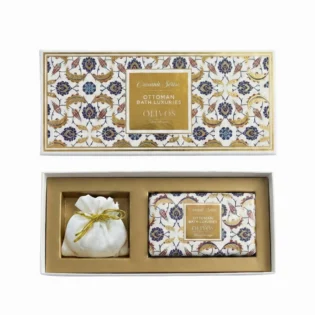 Olivos Ottoman Series Pattern 1 Olive Oil Soap Gift Set