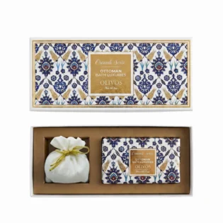 Olivos Ottoman Series Pattern 2 Olive Oil Soap Gift Set