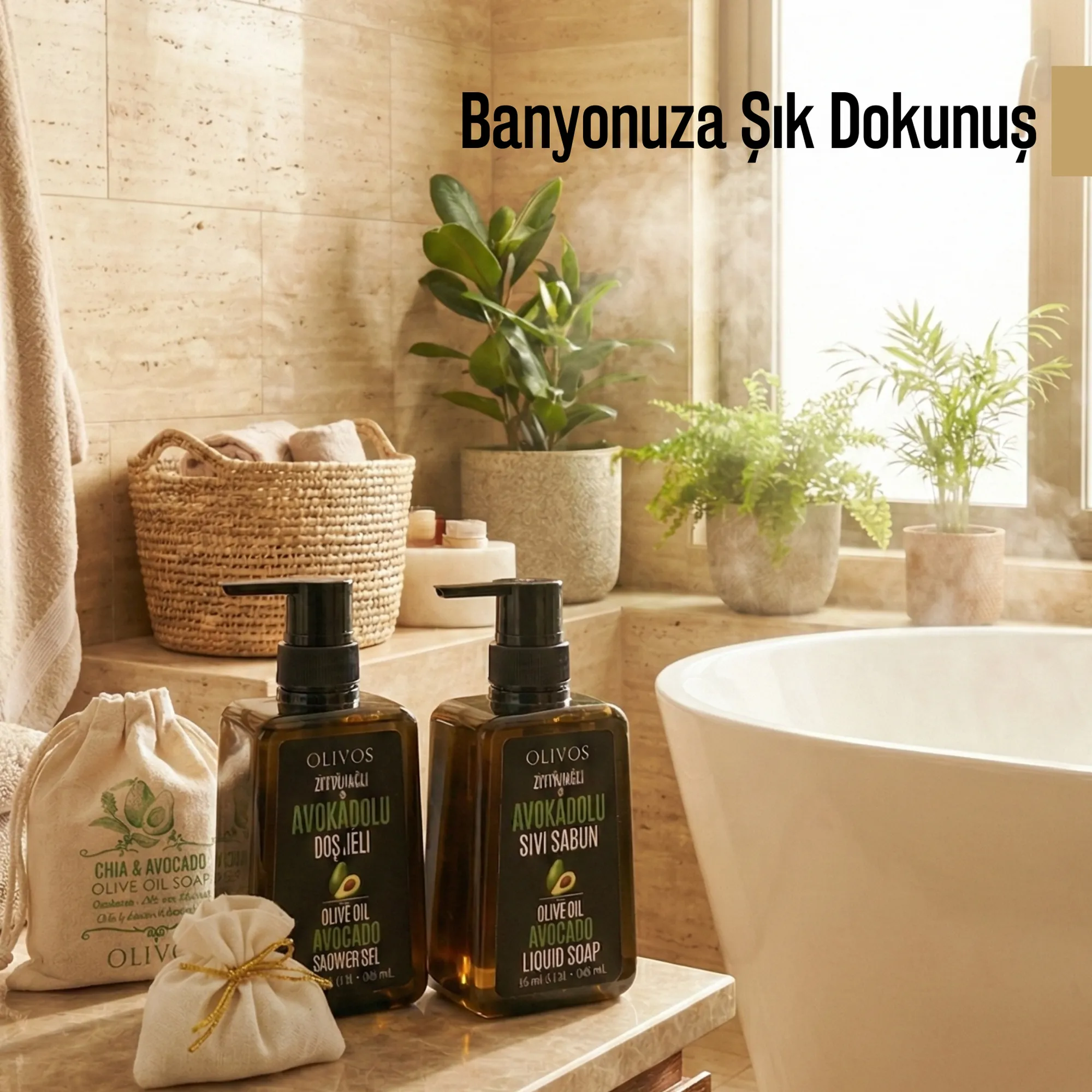 Olivos Avocado Olive Oil Soap Gift Set