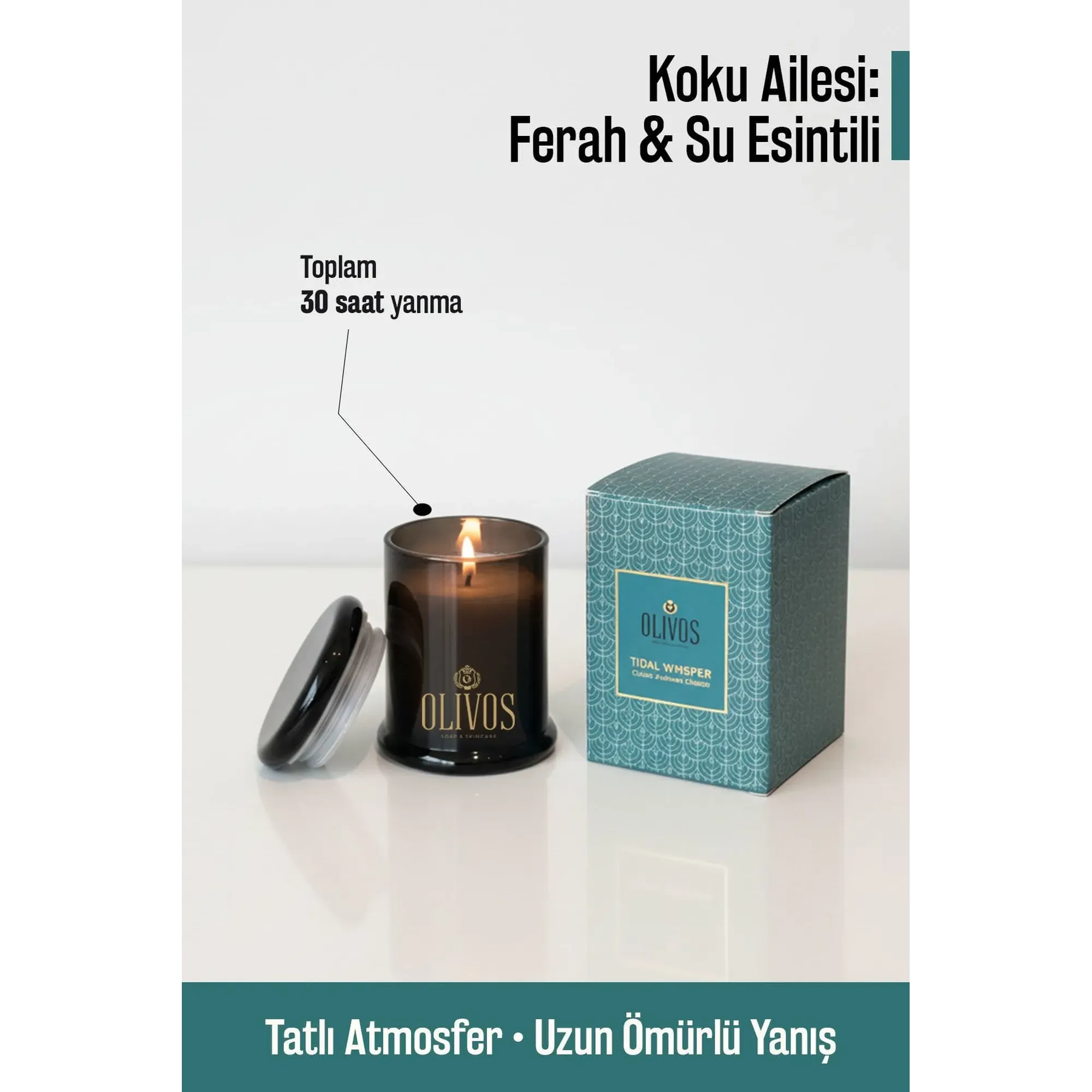 Olivos Tidal Whisper Ocean Breeze Scented Candle, 7.05 oz.